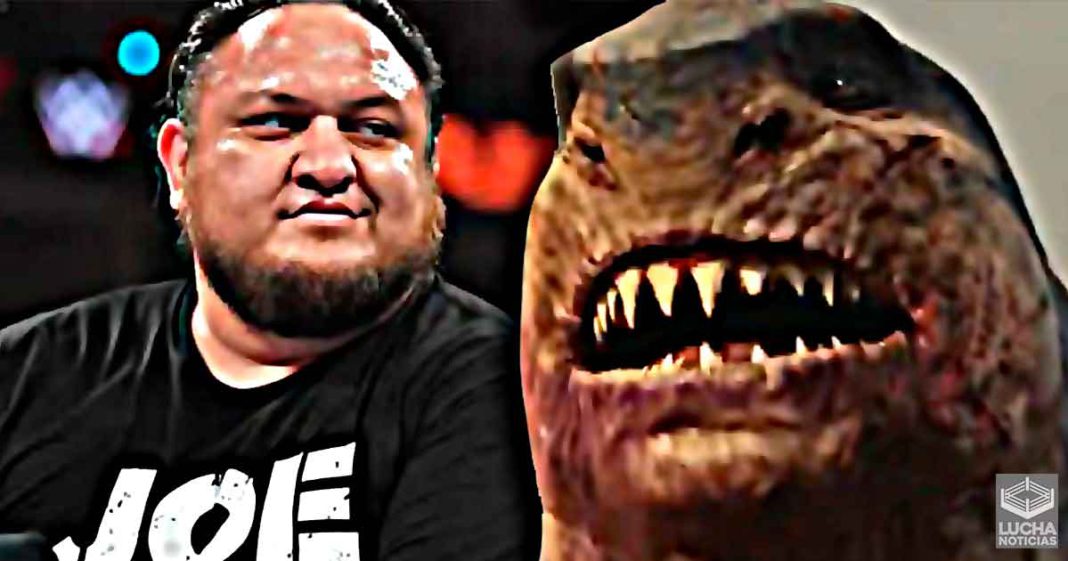 Samoa Joe es King Shark en Suicide Squad 2