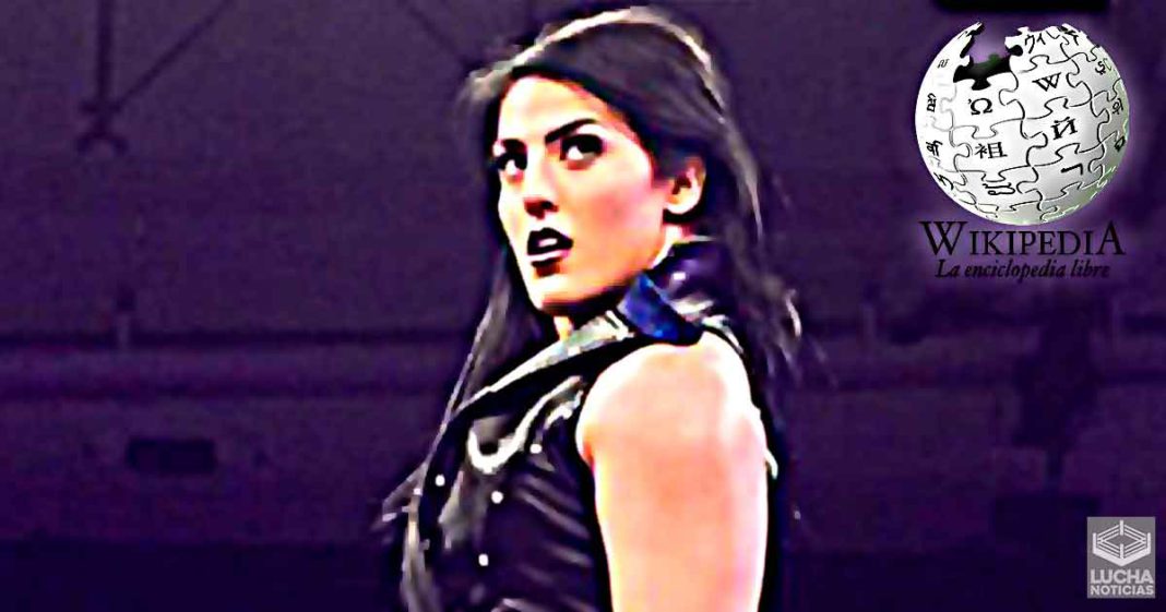 Tessa Blanchard habría firmad con WWE según Wikipedia