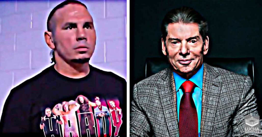 Vince McMahon planeaba volver a Matt Hardy un productor en la WWE