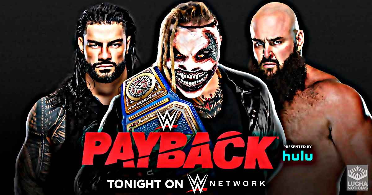 WWE Payback en vivo, Cobertura y Resultados 30 de agosto