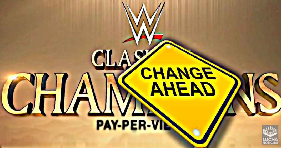 WWE promociona la fecha equivocada para Clash Of Champions