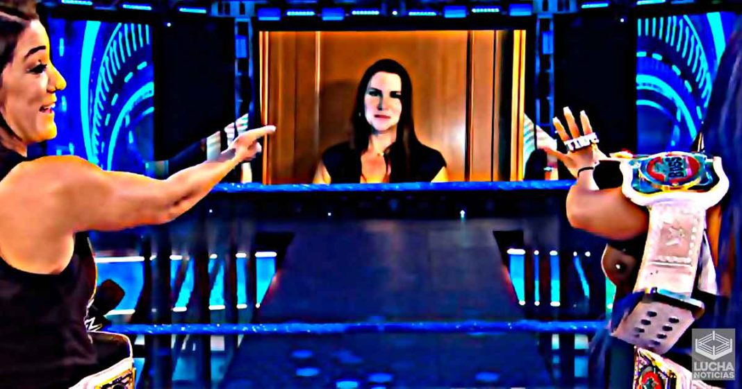 WWE uso una pantalla verde en el segmento de Stephanie McMahon