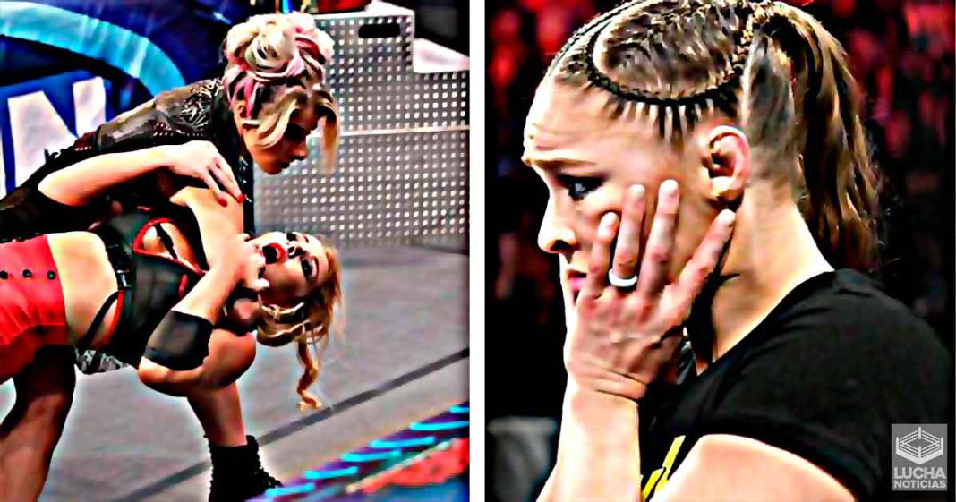 Alexa Bliss hace duro comentario sobre Ronda Rousey
