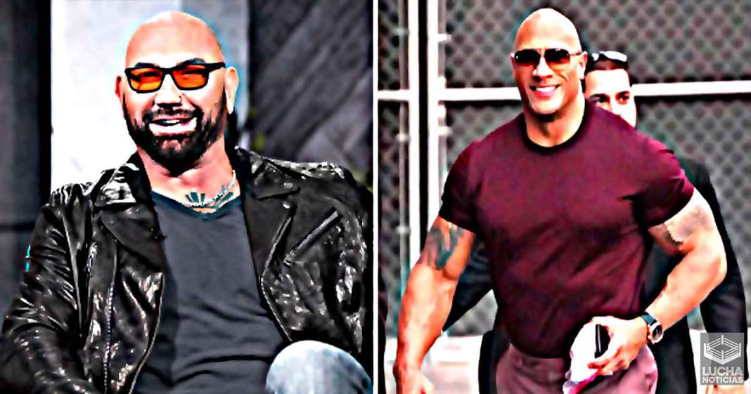 Batista dice que no concidera buenos actores a The Rock y John Cena