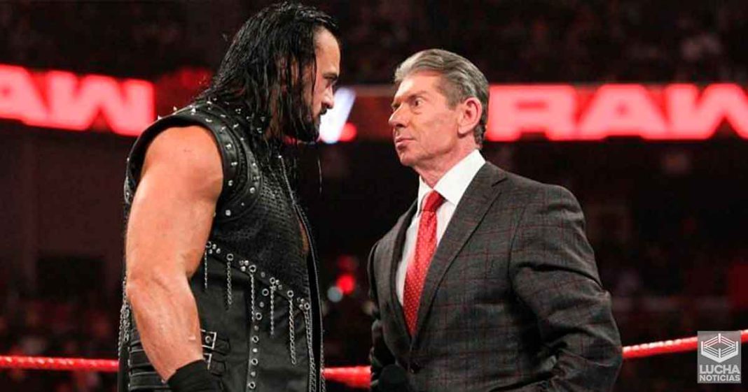 Drew McIntyre rompe el silencia y revela lo que le dijo Vince McMahon