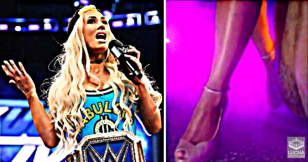 Gram pista apunta que la mujer misteriosa de SmackDown es Carmella