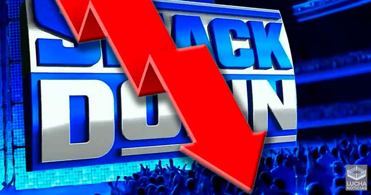 Los ratings de WWE SmackDown bajan luego de Payback