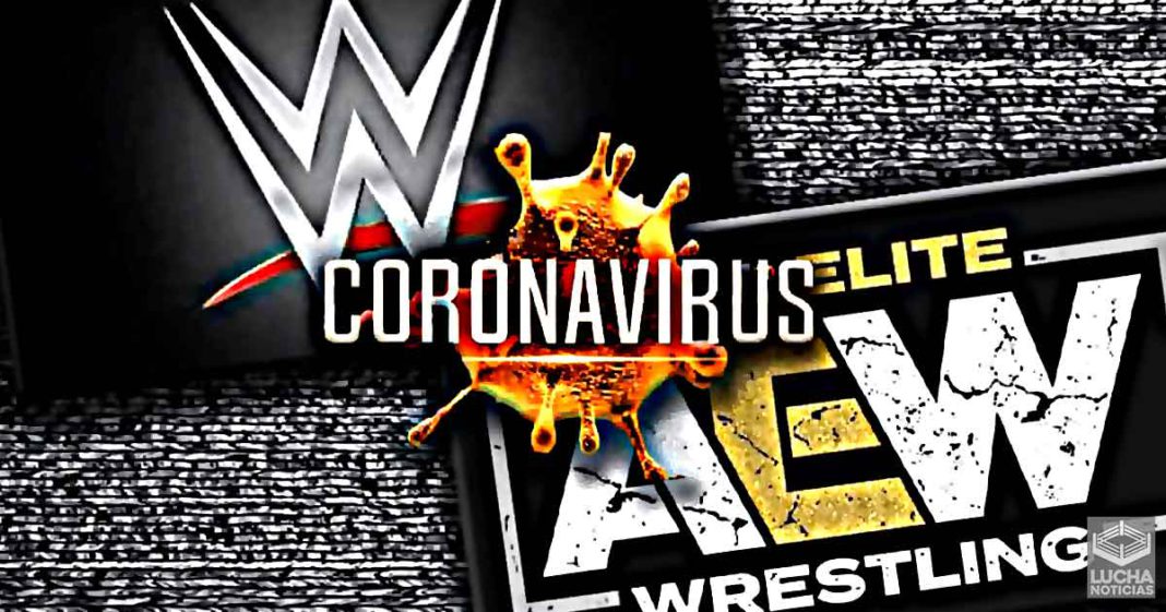 WWE y AEW hacen pruebas de COVID-19 en diferentes maneras