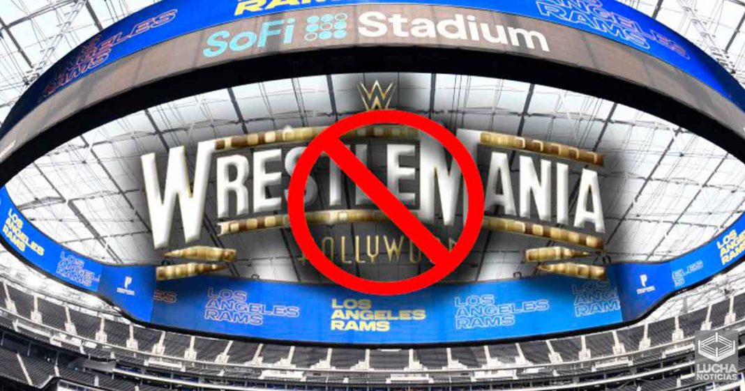 WrestleMania 37 no sale en los eventos programados del Sofi Stadium