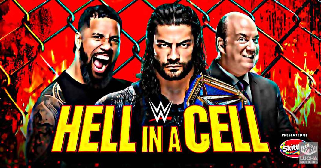 Cartel Final de WWE Hell In A Cell 2020