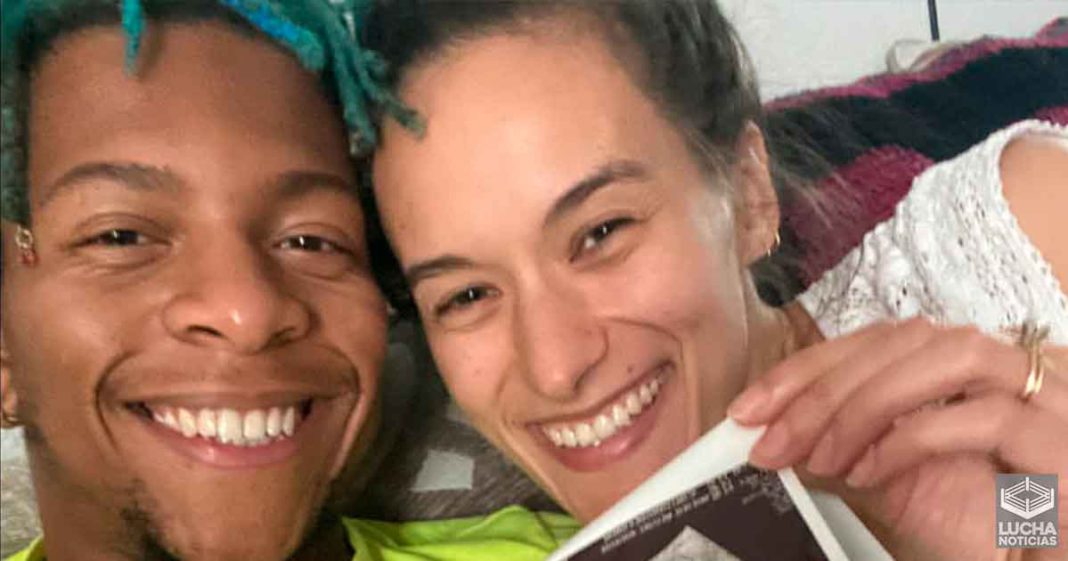 Lio Rush y su esposa esperan otro hijo