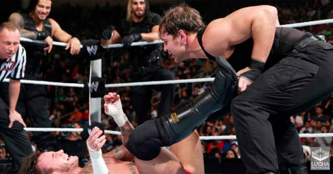 Se elimina de WWE Network la lucha de CM Punk vs The Shield