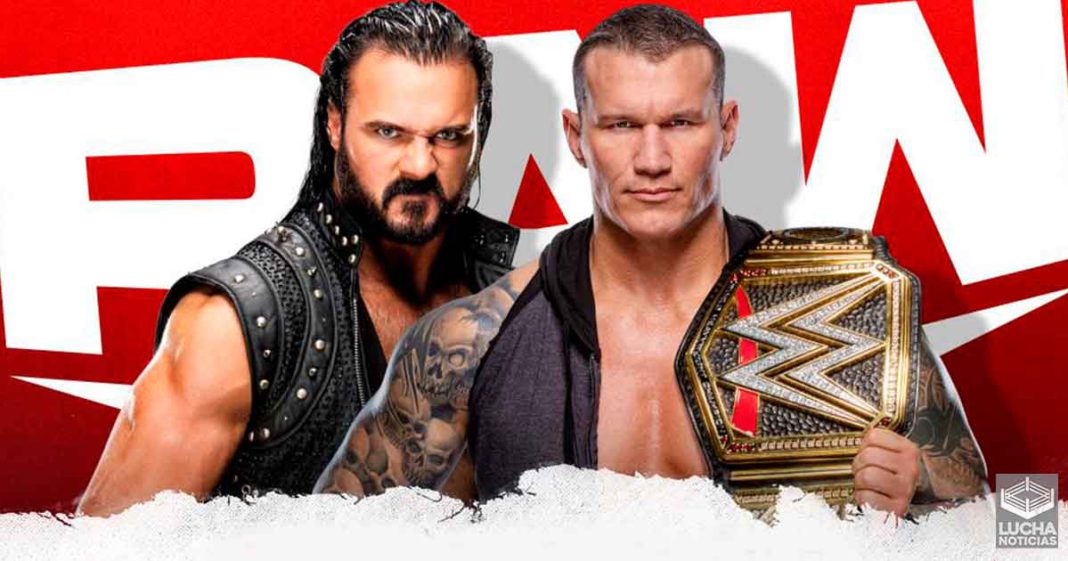 WWE RAW en vivo, Cobertura y Resultados 16 de noviembre