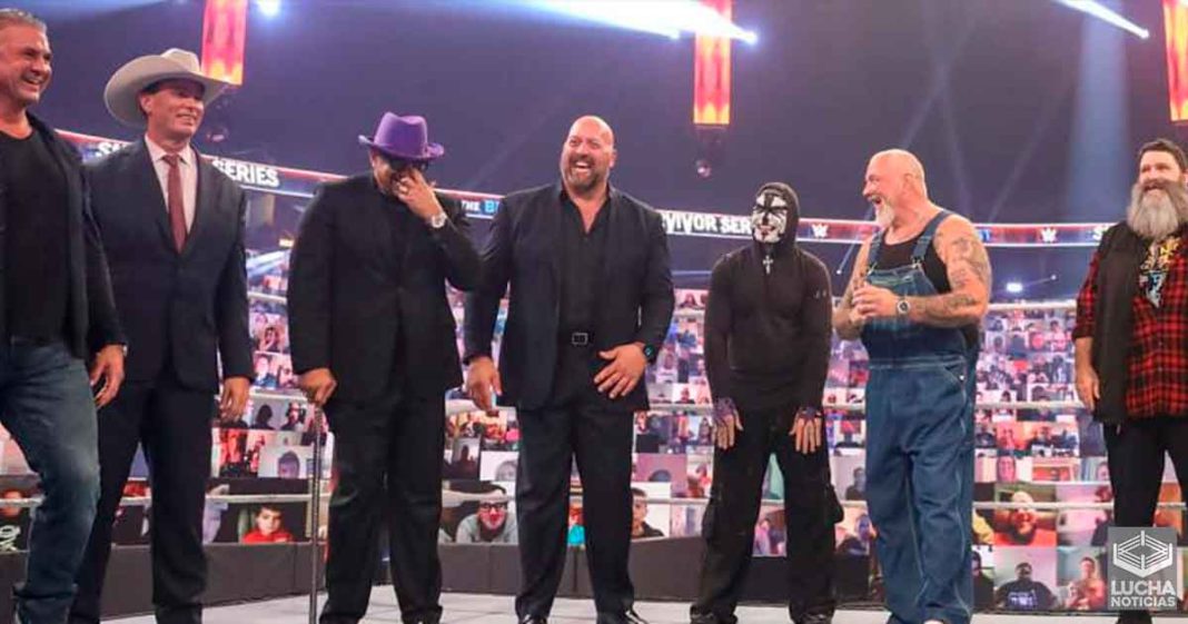 WWE grabó mucho material en backstage durante Survivor Series
