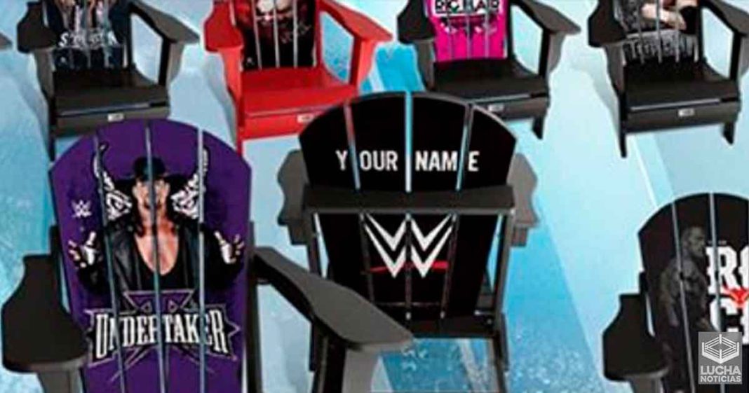 WWE vende sillas personalizadas por mucho dinero