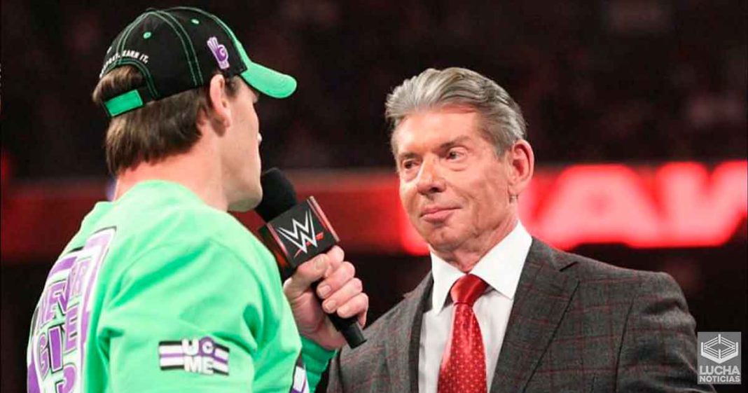 Detalles de backstage sobre la relación de Vince McMahon y John Cena