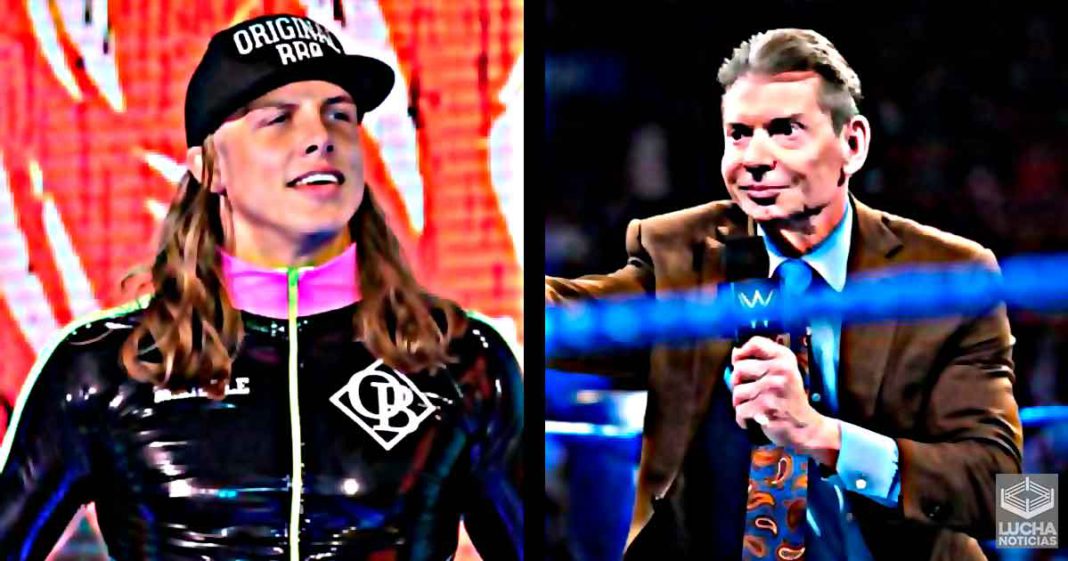 Vince McMahon realmente adora a Matt Riddle