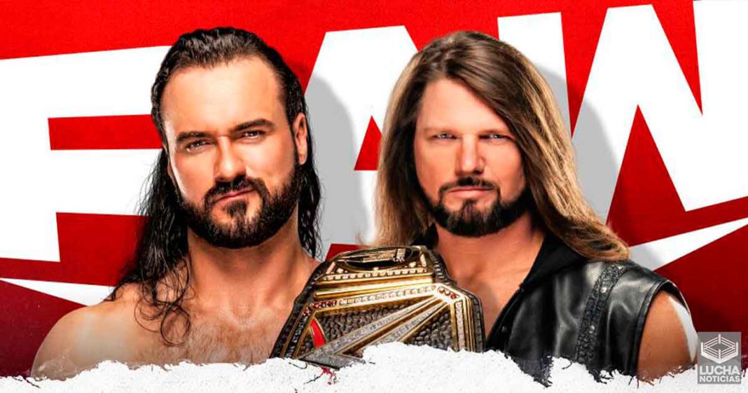 WWE RAW en vivo, Cobertura Resultados 14 de diciembre