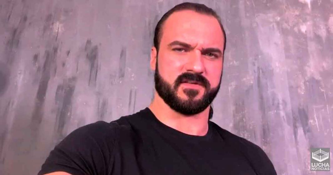 Drew McIntyre confirma tener COVID-19 en RAW pero no dice si estará en Royal Rumble