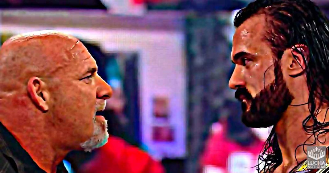 Goldberg regresa y enfrentará a Drew McIntyre en Royal Rumble por el campeonato