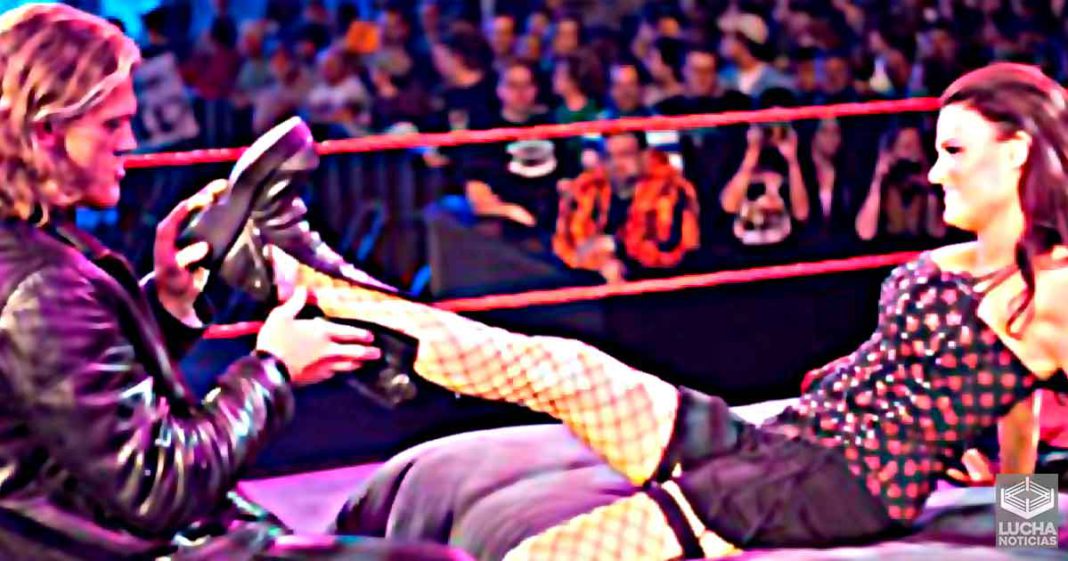 WWE amenazo a Lita con despedirla si no hacia la celebración con Edge