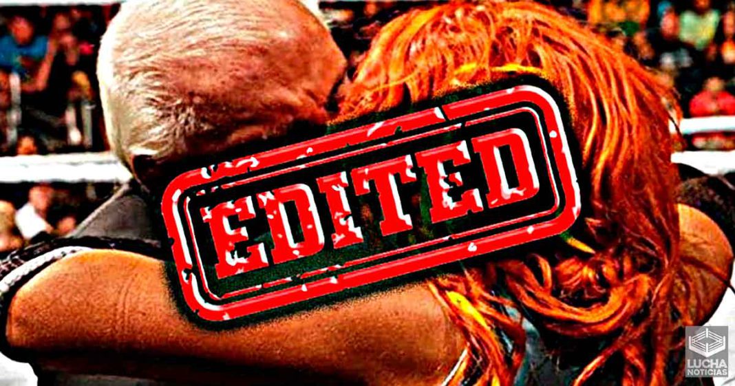 WWE elimina el beso de Becky Lynch y Ric Flair en Royal Rumble