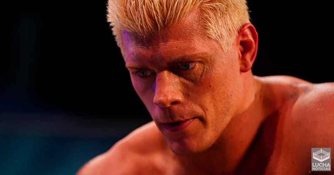 Cody Rhodes se lesiona en AEW Dynamite