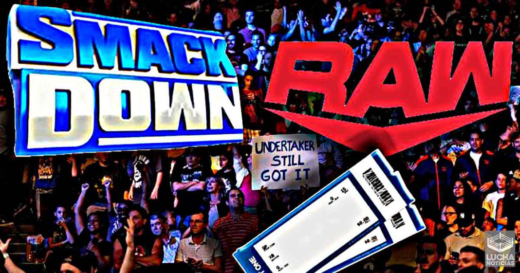 ¿Cuándo espera WWE poder empezar a vender boletos para RAW y SmackDown?