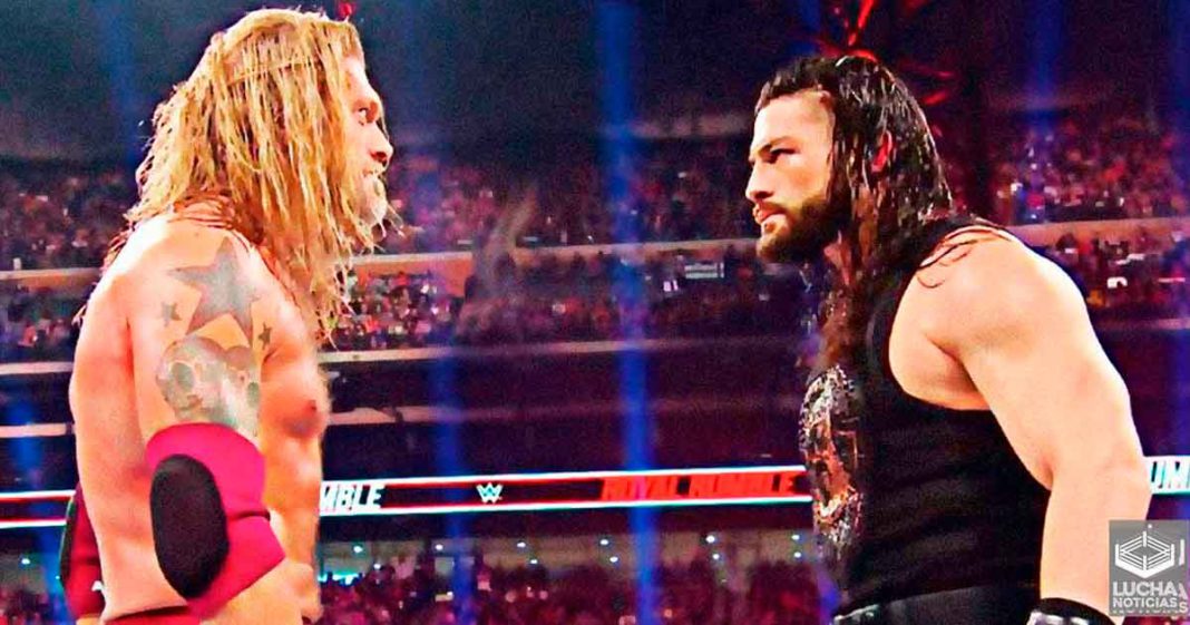 Edge revela que siempre quizo enfrentar a Roman Reigns mientras estaba lesionado