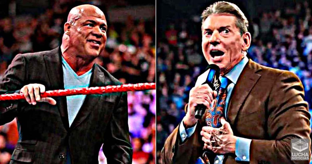 Kurt Angle revela por que Vince McMahon amenazó con despedir al equipo de WWE