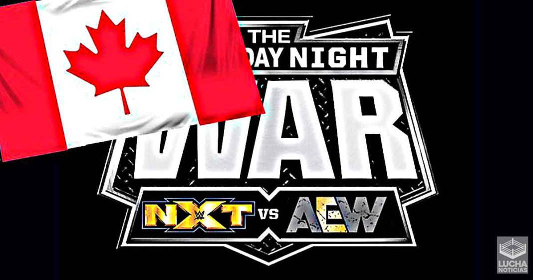 La guerra entre WWE NXT y AEW Dynamite se mueve a la TV de Canadá La guerra entre WWE NXT y AEW Dynamite se mueve a la TV de Canadá