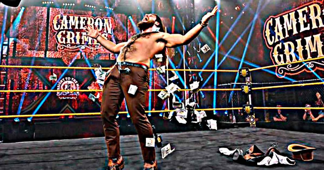 Leyenda de la WWE quiere trabajar con Cameron Grimes