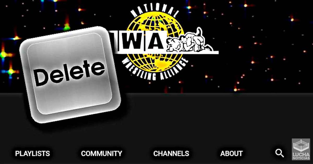 NWA borra todos los videos de su canal de YouTube