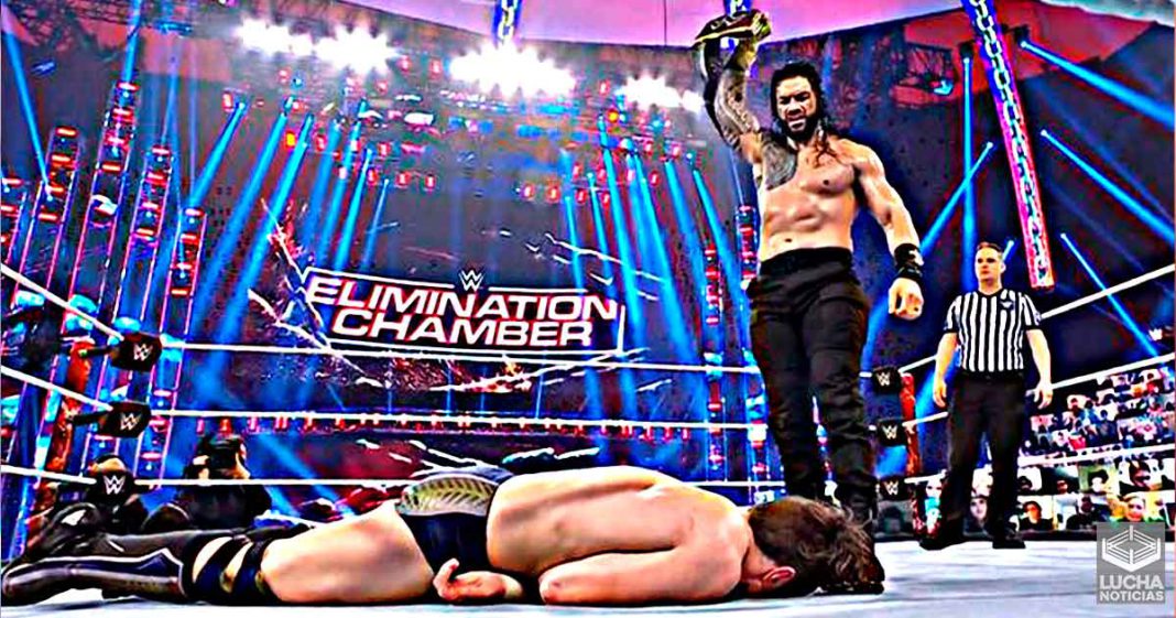 Roman Reigns vence a Daniel Bryan y retiene el campeonato Universal Roman Reigns vence a Daniel Bryan y retiene el campeonato Universal