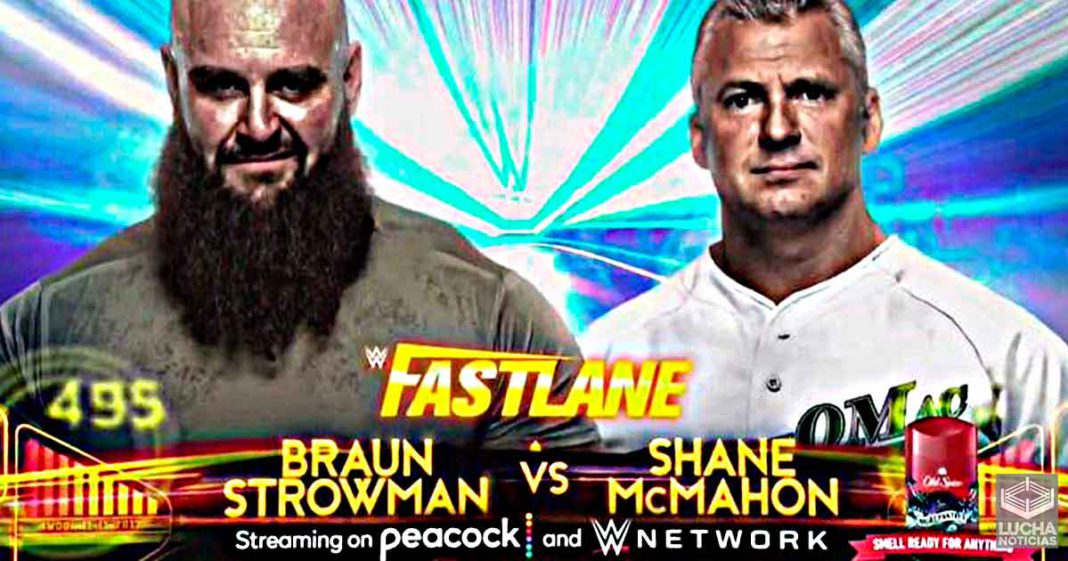 Braun Strowman vs Shane McMahon en WWE Fastlane 2021