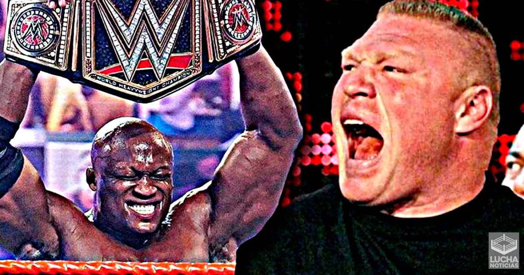 Brock Lesnar se vuelve viral luego de que Bobby Lashley ganara el campeonato de WWE