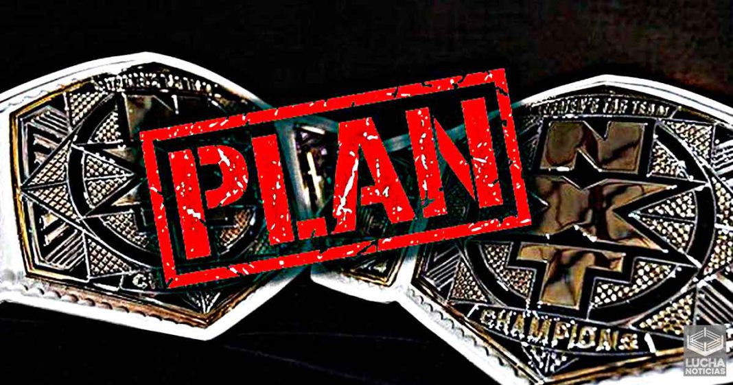 Planes originales para el campeonato femenil de parejas de WWE NXT