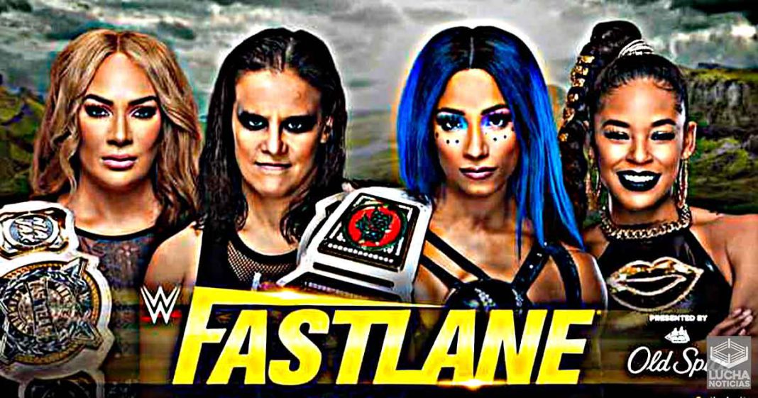 Shaya Baszler y Nia Jax vs Sasha Banks y Bianca Belair en WWE Fastlane 2021