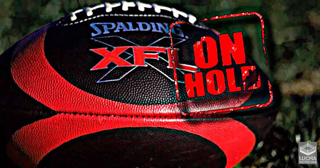 Temporada 2022 de XFL en espera - Platicas con liga de Football canadiense