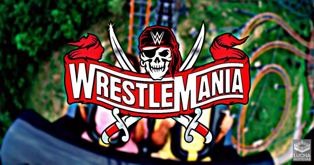 Planeación de WrestleMania 37: Ha sido una montaña rusa