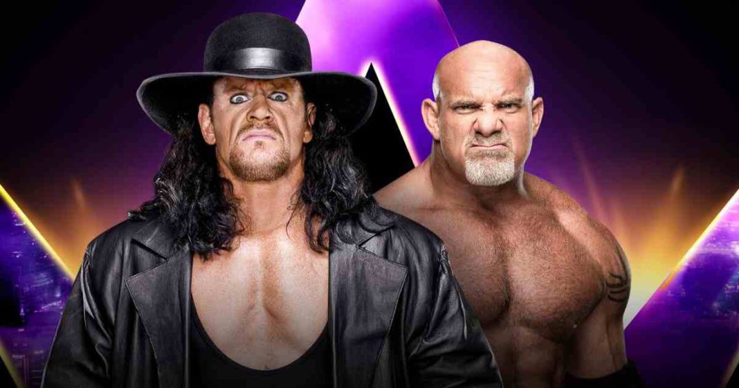 Casi se detiene The Undertaker vs. Goldberg después de que casi se rompen el cuello
