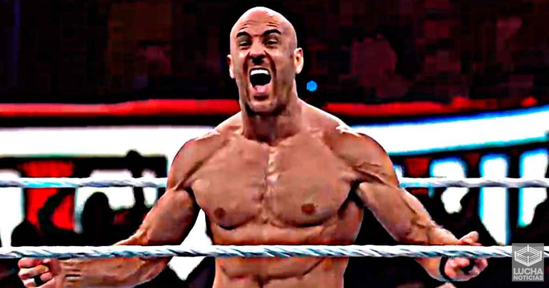 Cesaro vence a Seth Rollins en WrestleMania