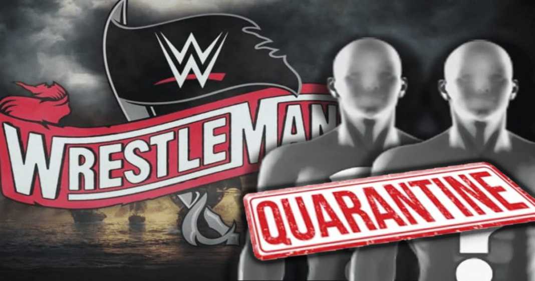 Cuarentena voluntaria previa a WrestleMania 37