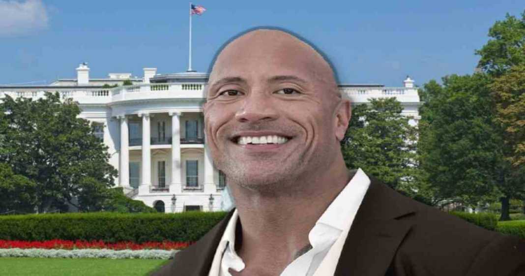 Gente a favor de The Rock sea el próximo presidente de los Estados Unidos en 2024