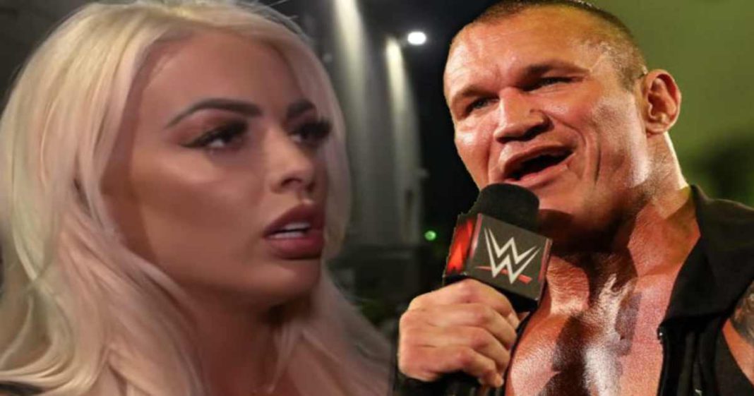 Mandy Rose molesta con Randy Orton por burlarse de su caida en WM37