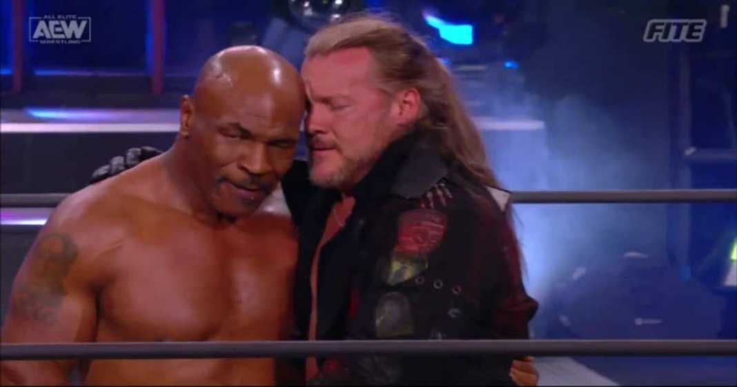 Mike Tyson y Chris Jericho limaron esperezas en AEW Dynamite