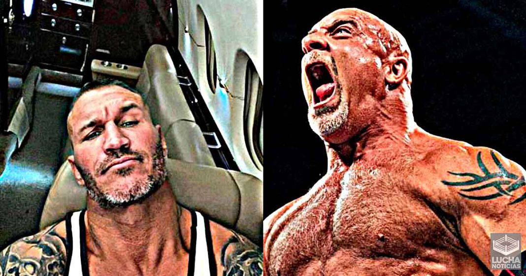 Randy Orton confiesa ser gran fan de Goldberg y haberle copíado los tatuajes