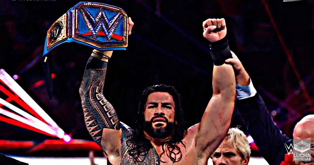 Roman Reigns vence a Edge y Daniel Bryan en WrestleMania y retiene el campeonato Universal