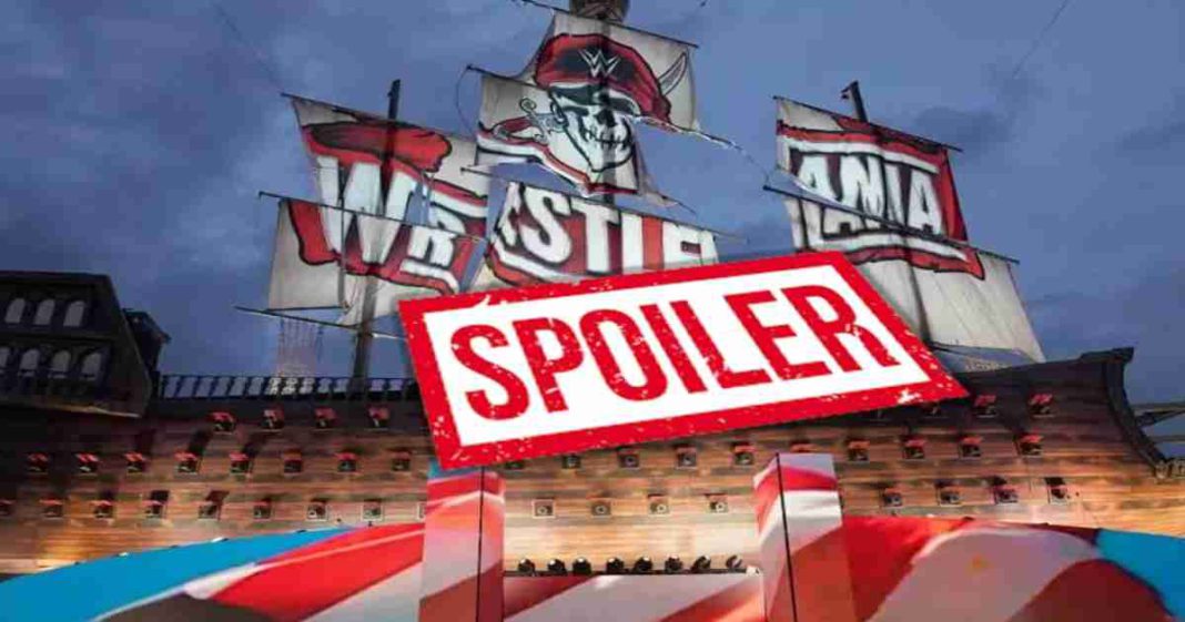 Se revela gran spoiler de un plan para WrestleMania 37