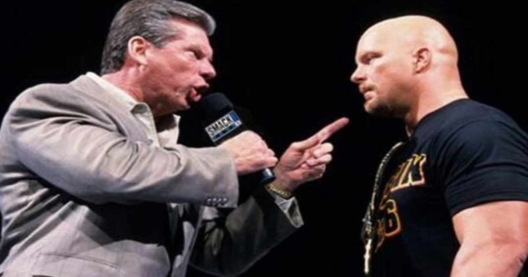 Vince McMahon pensó inicialmente que Steve Austin era una pérdida de tiempo